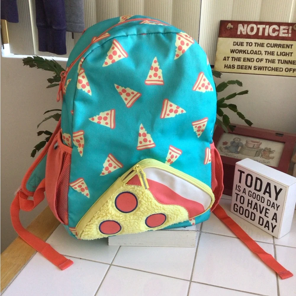 Cute Slice-o-Pizza Backpack - Picture 1 of 7